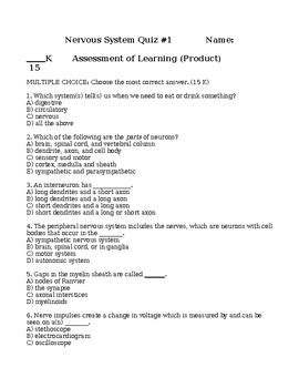 Read Biology Nervous System Packet Multiple Choice Answers 