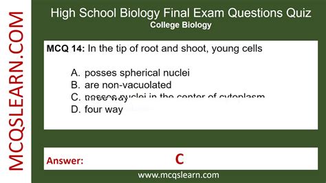 Download Biology Quiz Questions And Answers For High School 