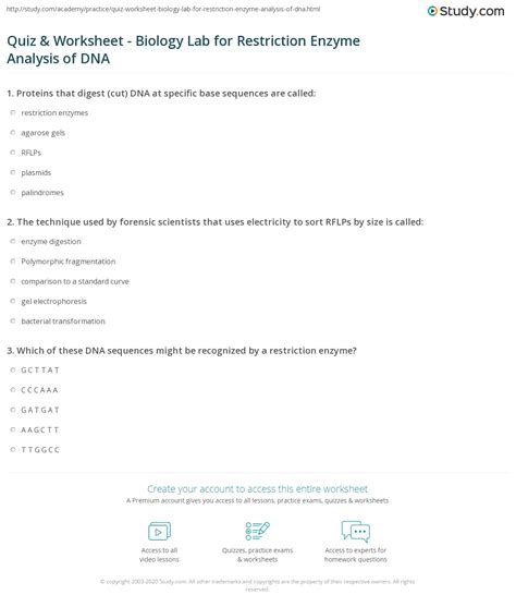 Download Biology Restriction Enzyme Lab Answers 