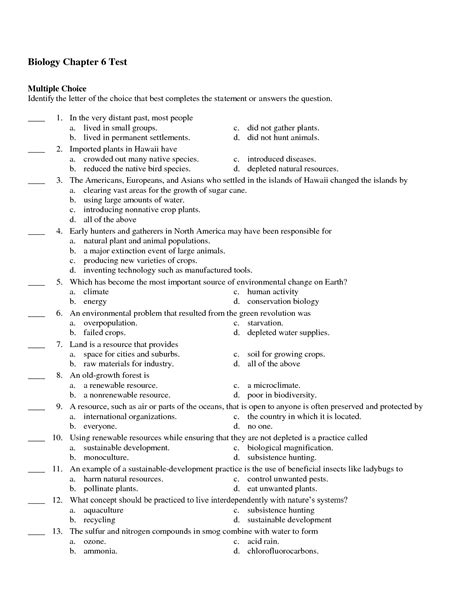 Download Biology Section 12 1 Review Answer Key 