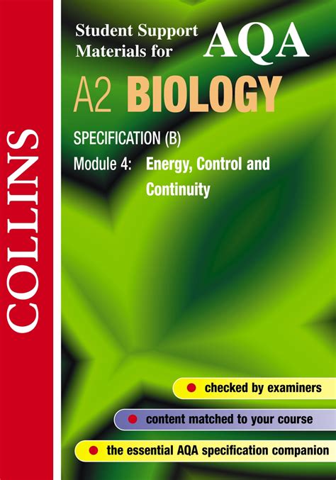 Read Online Biology Specification B Byb4 Unit 4 Energy Control And 