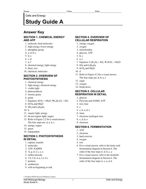 Full Download Biology Study Guide Answers Mcdougal Litell 