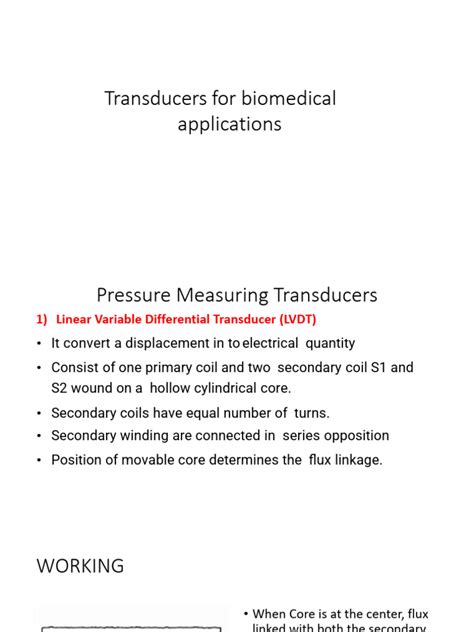 Biomedical Transducers And Instruments