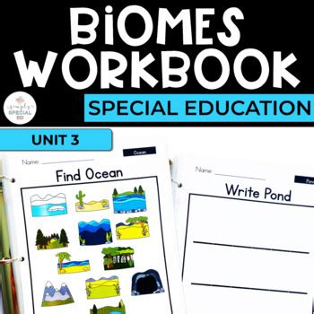 Biomes Geography Workbook For Special Ed Biomes Map Worksheet - Biomes Map Worksheet
