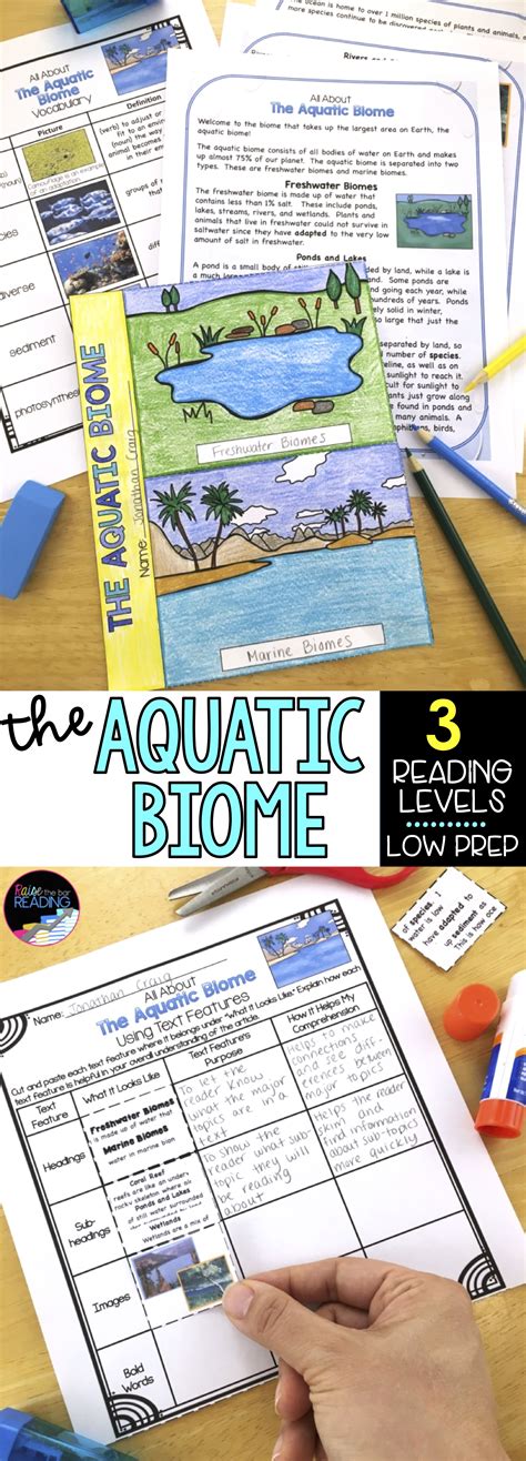 Biomes Reading Comprehension Worksheets Water Biomes Worksheet - Water Biomes Worksheet