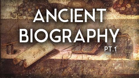 bios ancient biography genre bioinformatics