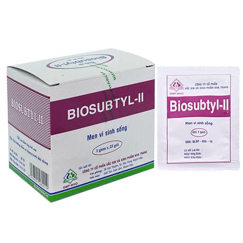 biosubtyl | Men tiu ho sng Biosubtyl DL Davac