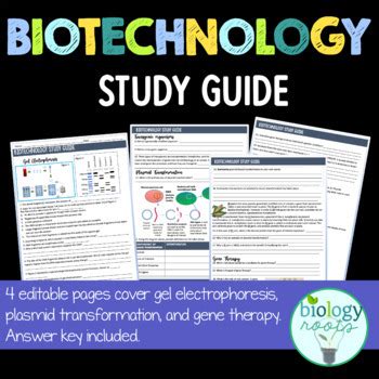 biotechnology study guide