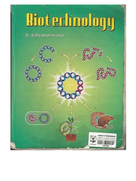 Read Online Biotechnology By U Satyanarayana Basics Pdf 