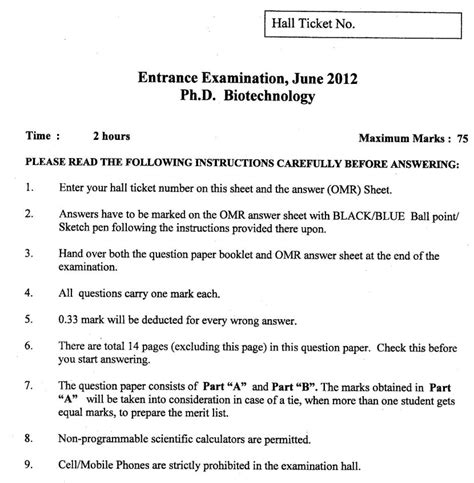 Download Biotechnology Exam Questions And Answers 