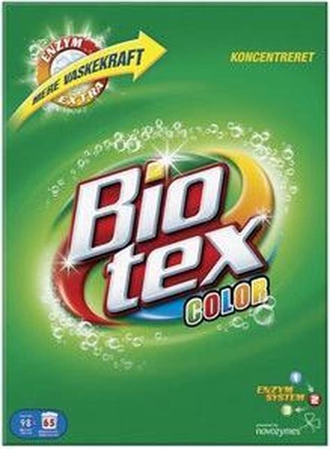 biotex groen in wasmachine