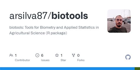 biotools: Tools for Biometry and Applied Statistics in …