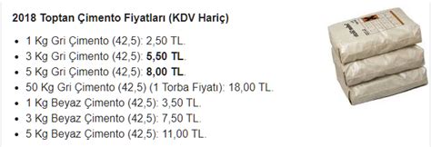 bir torba kireç kaç para