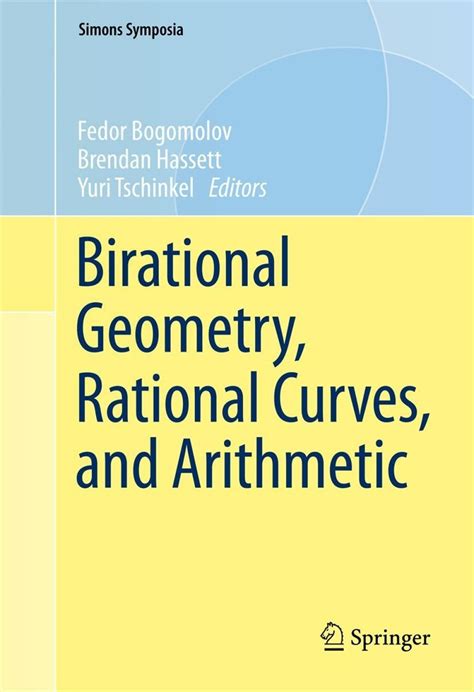 Birational Geometry And Arithmetic