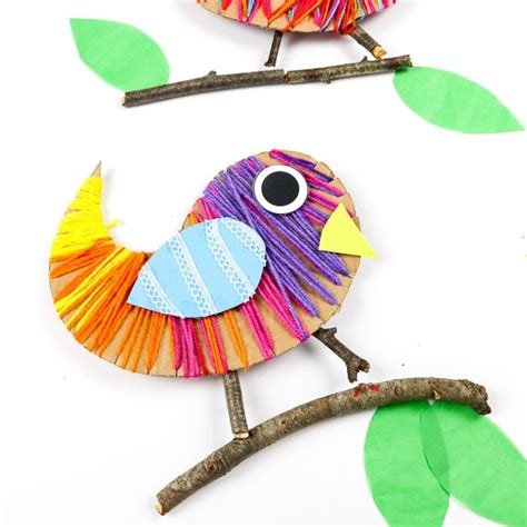 Bird Craft Idea For Kids Crafts And Worksheets Worksheets On Birds For Kindergarten - Worksheets On Birds For Kindergarten