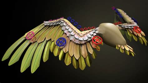 bird wing rig 3ds max