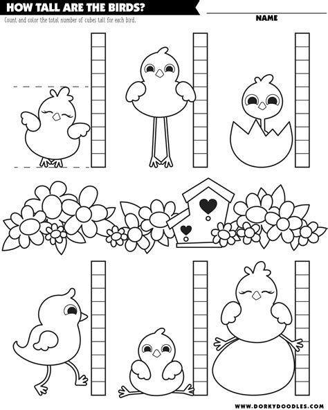 Birds Addition Worksheets For Kindergarten Printable Worksheets On Birds For Kindergarten - Worksheets On Birds For Kindergarten