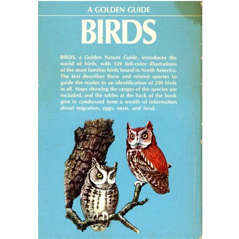 Birds Golden Guide