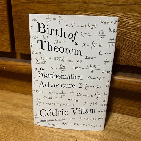 Birth Of A Theorem A Mathematical Adventure
