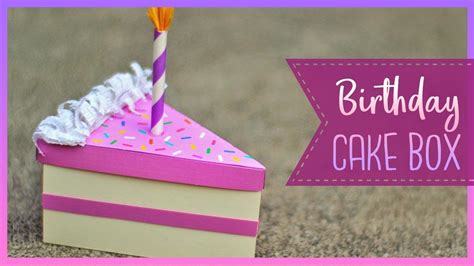 Birthday Cake Box How To Make A Paper Birthday Cake Cut Out Template - Birthday Cake Cut Out Template