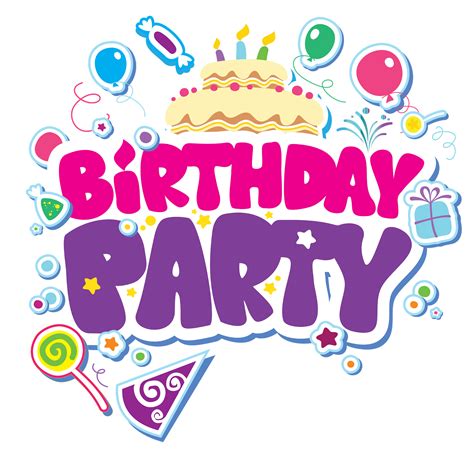 birthday party graphics