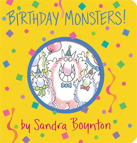 Read Birthday Monsters Boynton On Board 