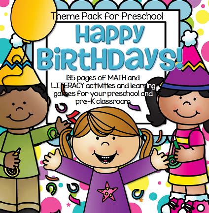 Birthdays Preschool Theme Activities Kidsparkz Birthday Kindergarten - Birthday Kindergarten
