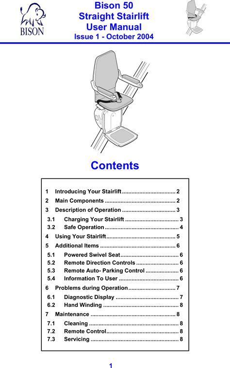 Bison 50 Bede Installation Manual