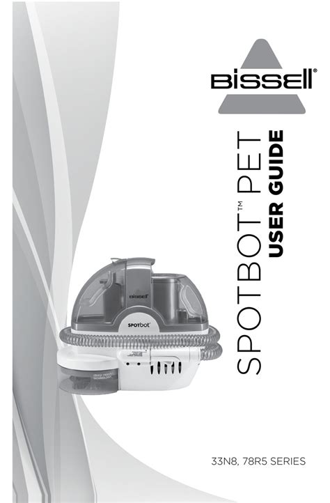 Read Bissell Spotbot Pet User Guide 