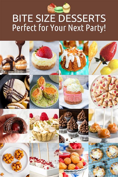 Bite Size Desserts