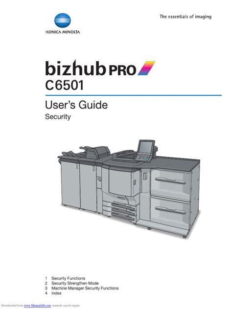 bizhubProC6500 C6501 TroubleshootingGuide Ver2 0E pdf