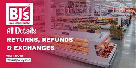 Bj's Exchange Policy