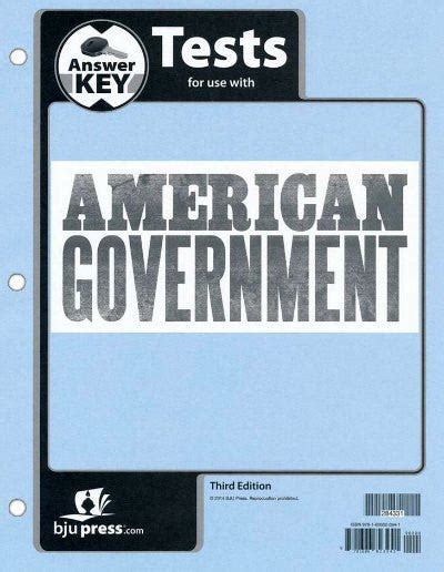Read Bju American Government Tests Answer Key 3Rd Ed 