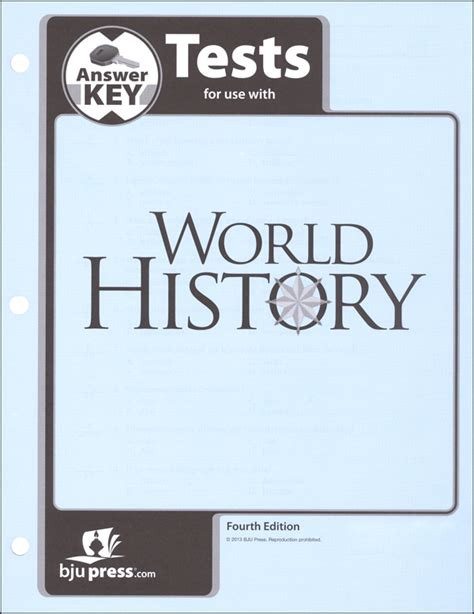 Read Bju World History 4Th Edition Test Key 