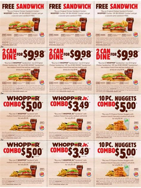 Bk Coupon Pdf
