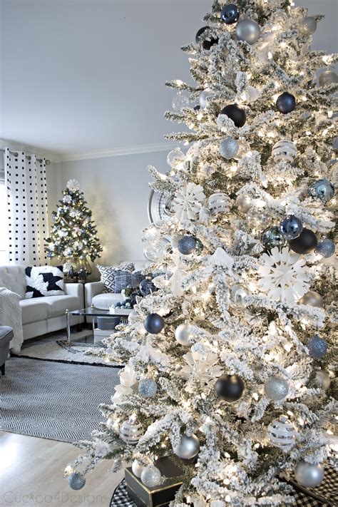 Black And Blue Christmas Decorations