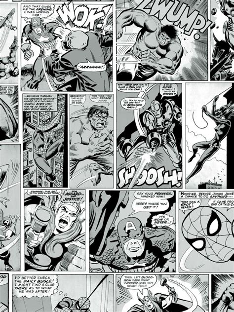 Black And White Comic