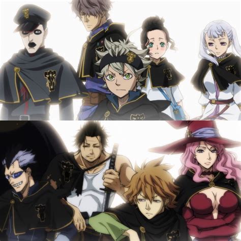 black bull, black clover anime, black clover manga