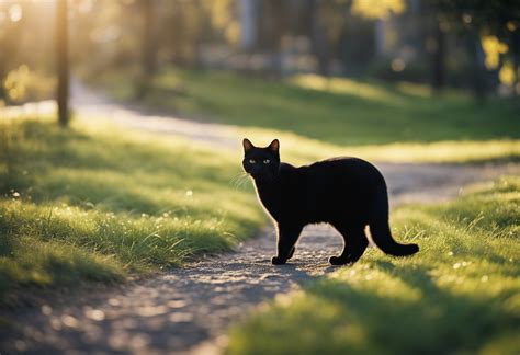 Black Cat Crossing Your Path