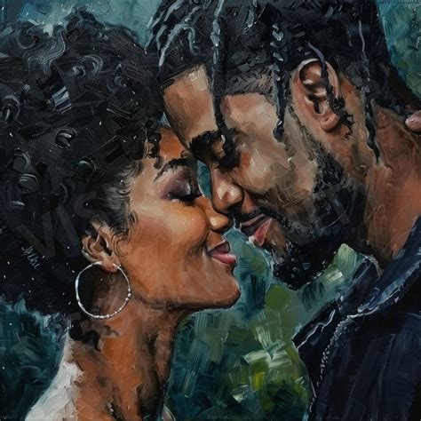 black couple nude