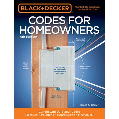 Black Decker Codes For Homes Electrical Mechanical Plumbing Building Updated Through 2014 Black Decker Complete To Paperback Common