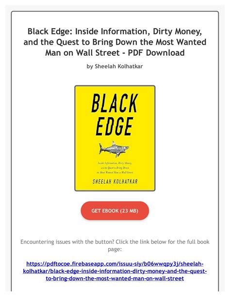 Black Edge Inside Information Dirty Money And The Quest To Bring Down The Most Wanted Man On Wall Street