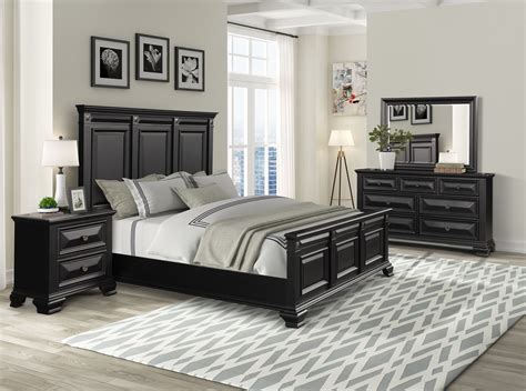 Black Full Bedroom Furniture Sets