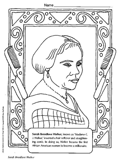 Black History Coloring Pages Interactive Famous African Printable African American Coloring Pages - Printable African American Coloring Pages