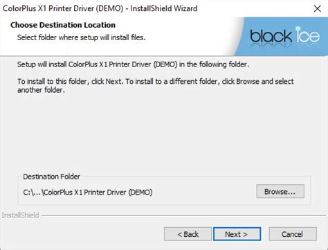 Black Ice Printer Version 13
