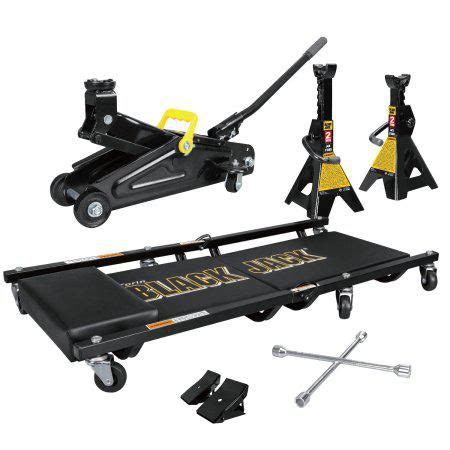 black jack 7 pieces 2 ton trolley jack combination kit ajgf france