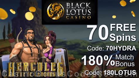 black lotus casino free spin codes