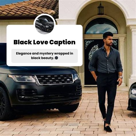 Black Love Caption