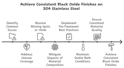 Black Oxide Issues On 304 Stainless Steel