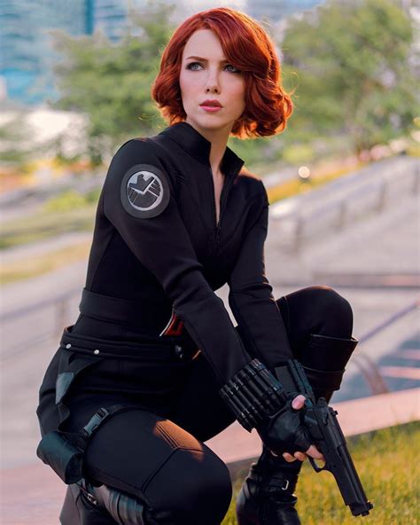 black widow cosplay